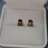 Aretes en Oro de 18k con Rubí Natural. 190 USD