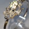 Pulsera Pulpo Kovel en Plata 925 con Ópalos y Zafiros Naturales 5 USD