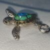 Pulsera Tortuga Kovel en Plata 925 con Ópalo Verde – 75 Usd.
