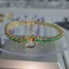 Pulsera Tenis de Esmeraldas Muzo en Oro 18K – 6.1 ct - 00 USD