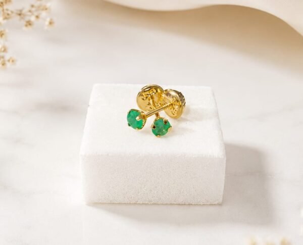 WhatsApp Image 2026-06-22 at 10.19.57 PM (1) ARETES DE ESMERALDA NATURAL Y ORO 18K