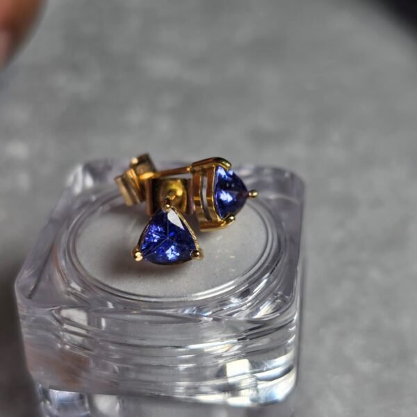 WhatsApp Image 2026-08-07 at 6.09.41 PM Aretes con tanzanita trillon